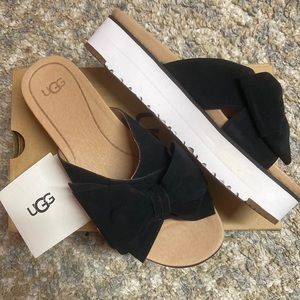 Ugg black sandals